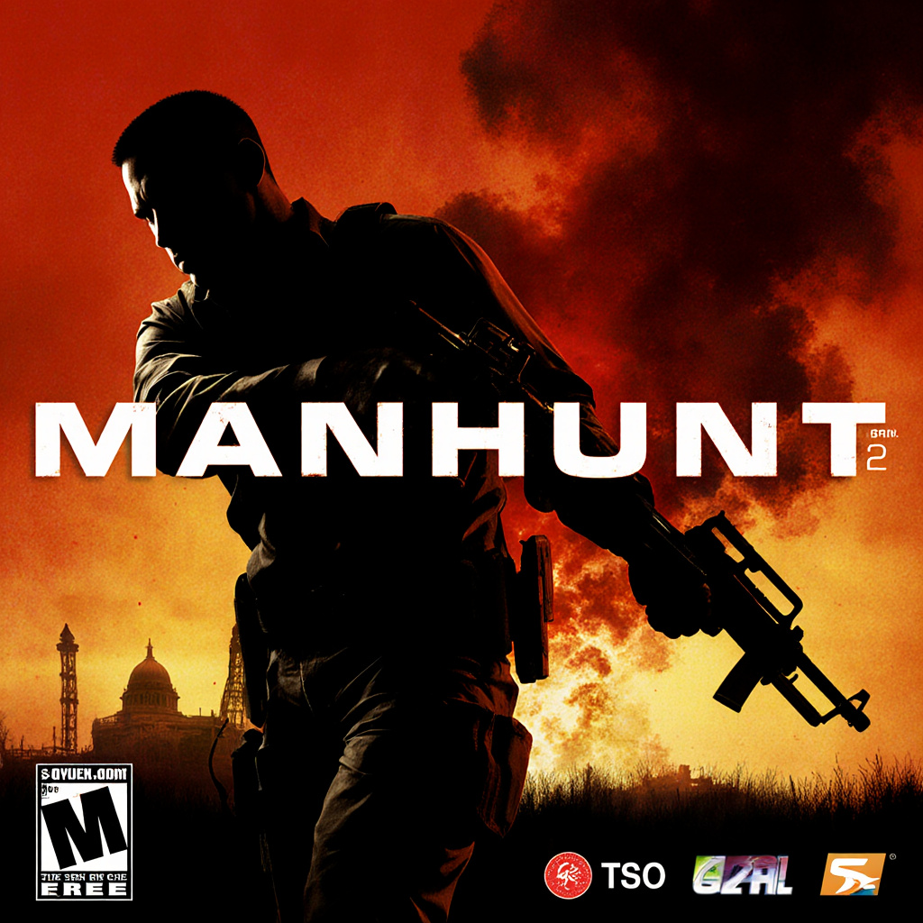 Manhunt 2 game cover art