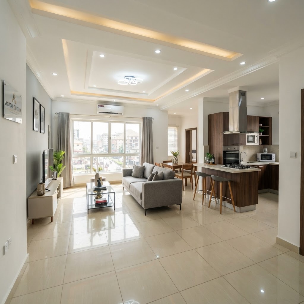 Three-Bedroom Flat — Raymond Street — Residential property in Raymond Street, Sabo, Yaba, Lagos