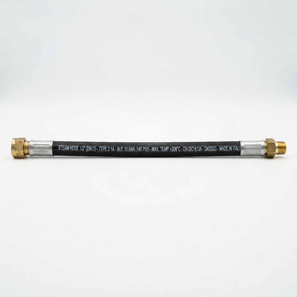 Steam hose half inch type 2-1A 10 bar