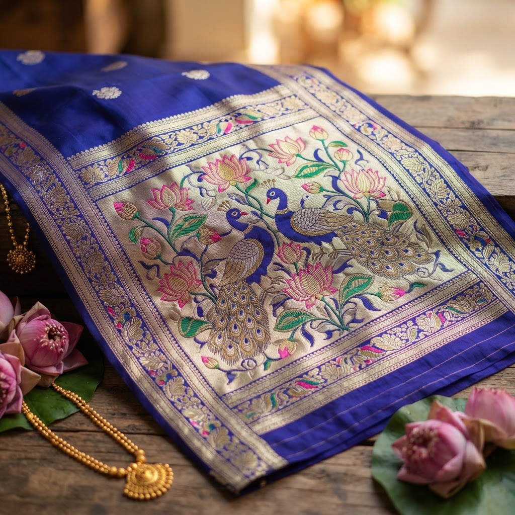 Paithani handloom weave from Maharashtra