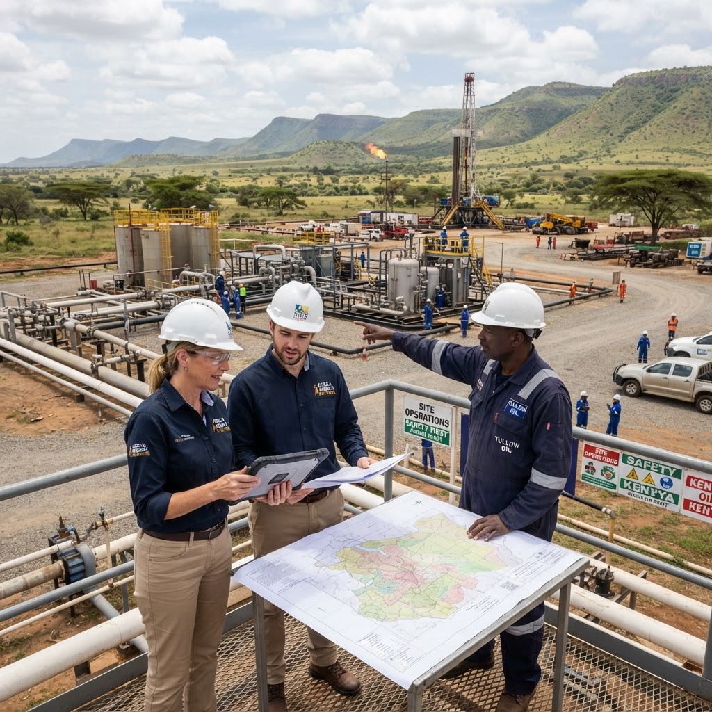 Oil and gas industry operations in East Africa