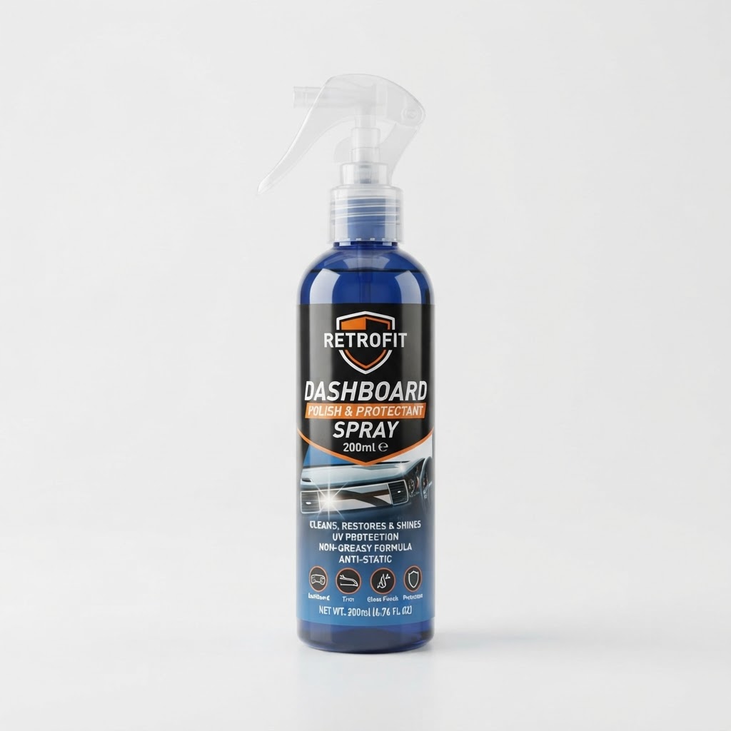 Retrofit dashboard polish and protectant spray 200ml