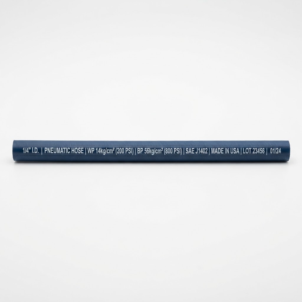 Pneumatic hose quarter inch 14kg pressure rating