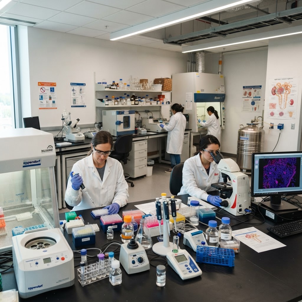 Nephrology research laboratory