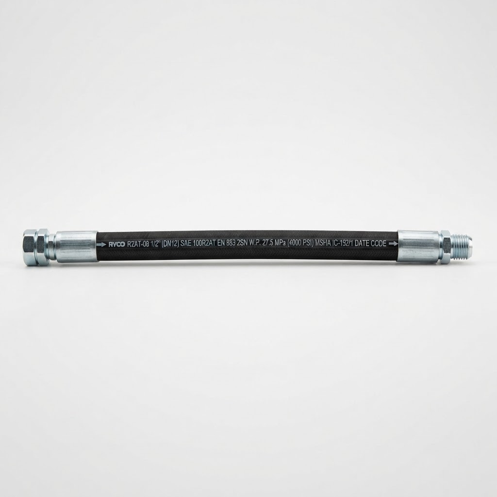 Half inch R2 hydraulic hose pipe on sale