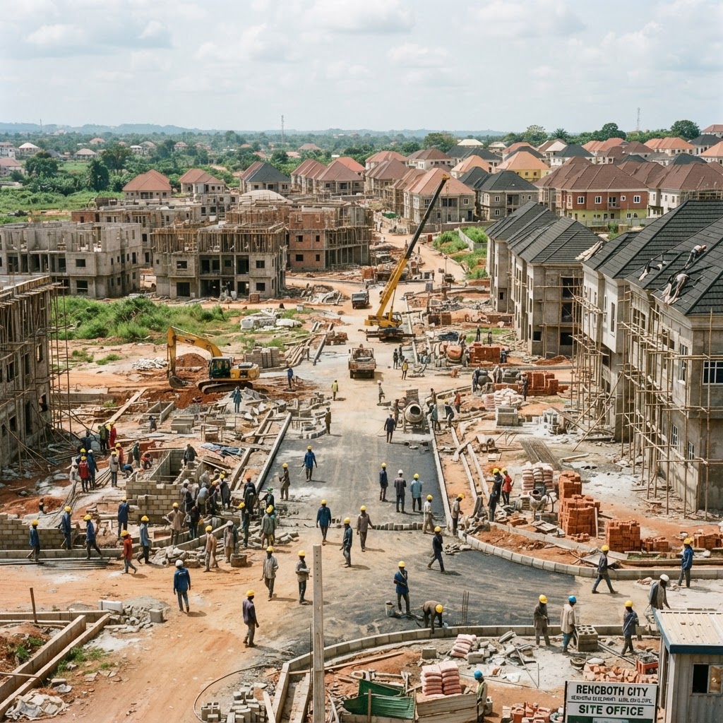 Rehoboth City — Asaba, Delta State, Construction, Finishing