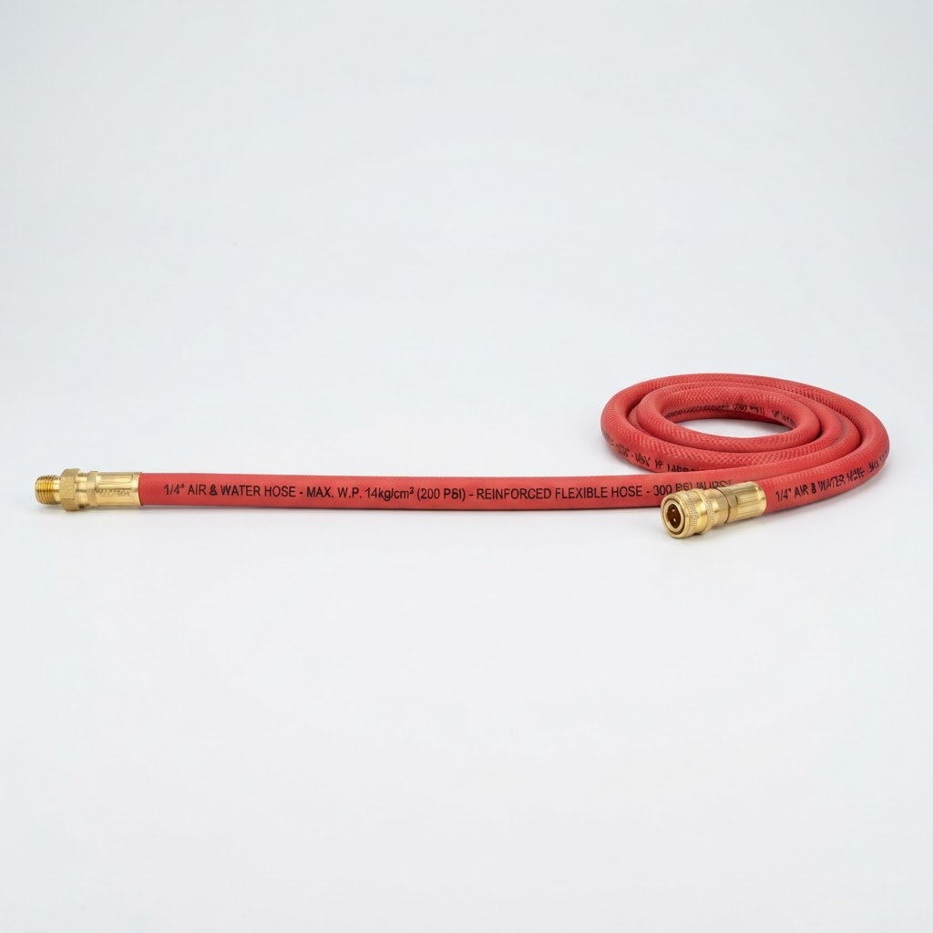 Air water hose quarter inch 14kg pressure