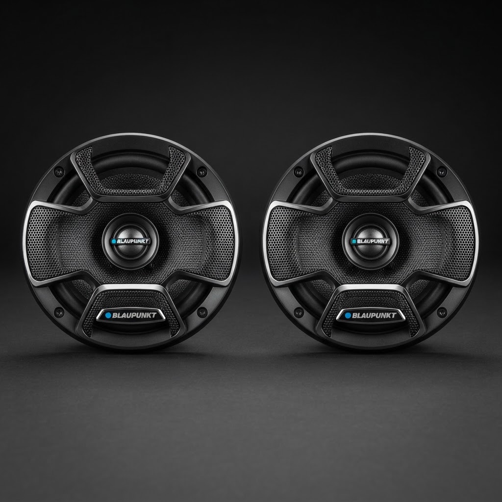 Blaupunkt 6 inch midrange car speakers with clear sound output